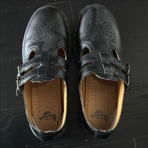 Dr. Martens Black Kids Shoes